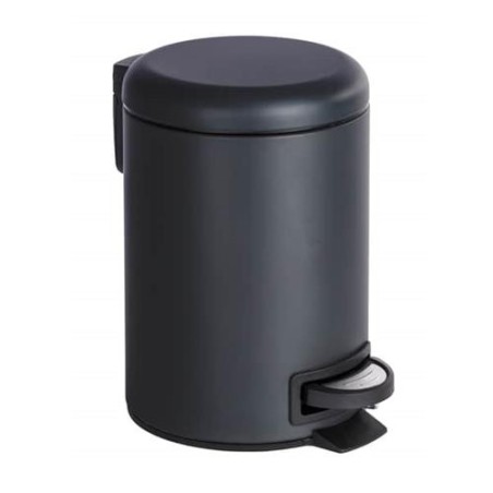 CUBO DE PEDAL PARA COSMETICA LEMAN, NEGRO, 3 LTS.