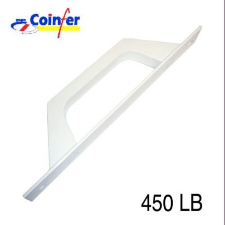 ASA ALUMINIO PARA CORREDERA BLANCO 450