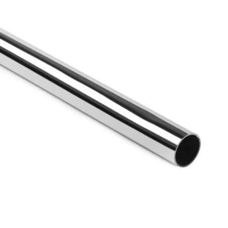BARRA TUBO REDONDO CROMO 16X0.8MM 3 M. 160003