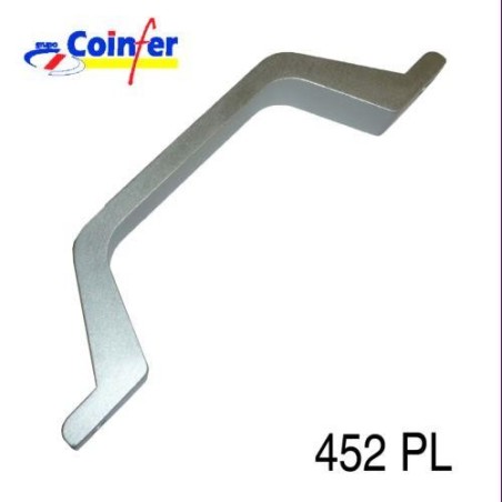 ASA ALUMINIO PARA CORREDERA PLATA 452