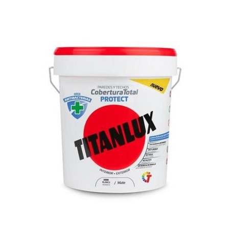 PINTURA PLASTICA ANTIBACTERIAS BLANCO MATE 4L