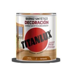 BARNIZ SINTETICO TINTE BRILLO NOGAL 750ML.