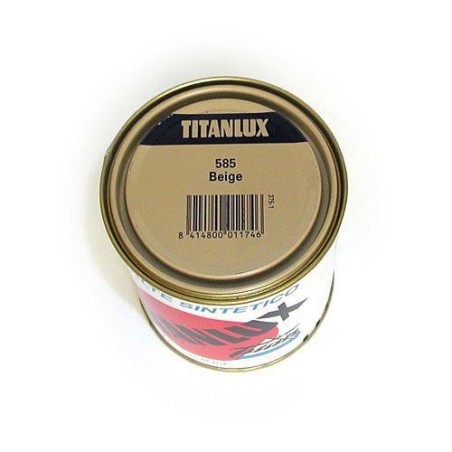 ESMALTE TITANLUX 375 ML. 585 001 BEIGE