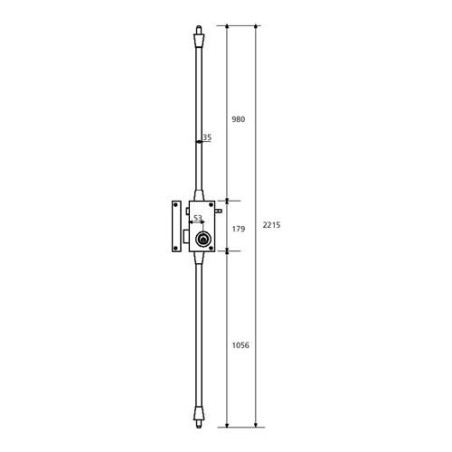 CERRADURA SEGURIDAD TS30/T6/IAE TESA