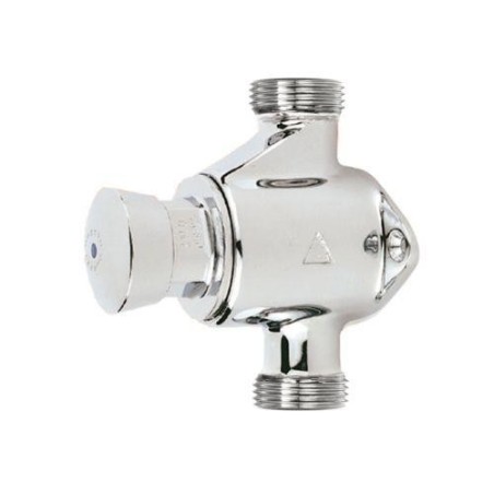 GRIFO PULSADOR LATON 65 3/4' TEMPORIZADO CROMO