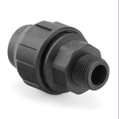 ENLACE MIXTO ROSCA MACHO PP PARA PE 32MM-1'