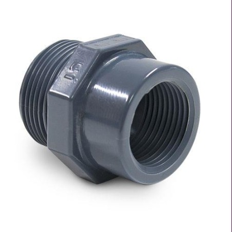 REDUCCION ROSCADA PVC M1'-H1/2' 9002473