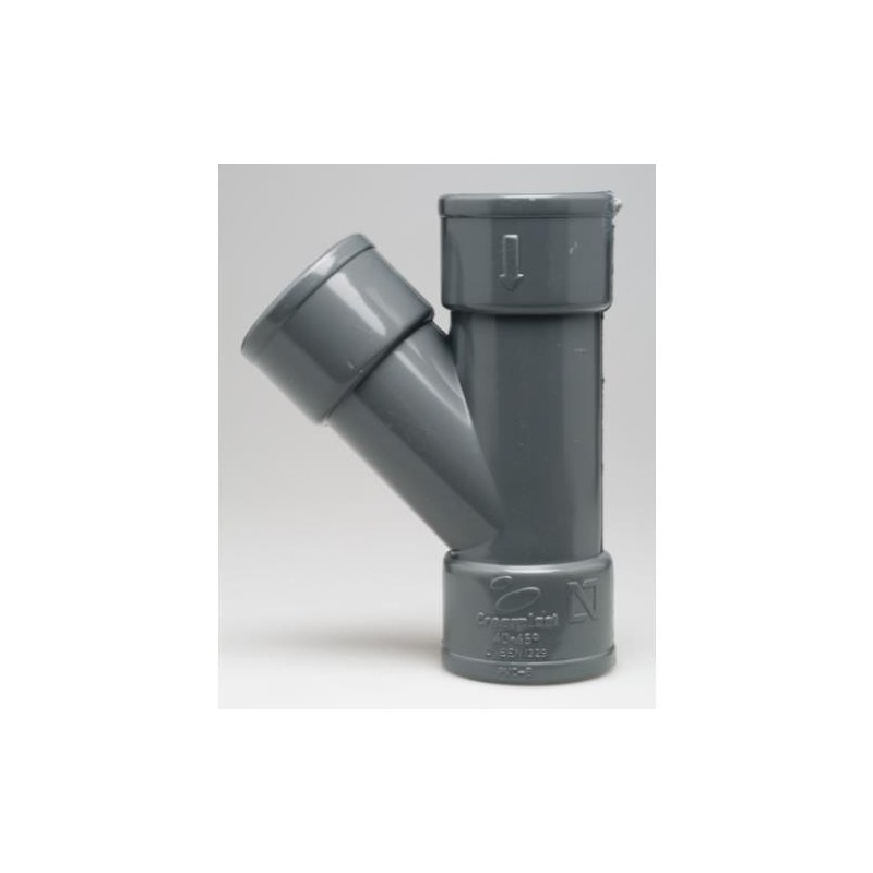 ENLACE DERIVACION 45   HEMBRA PVC EVACUACION 50MM