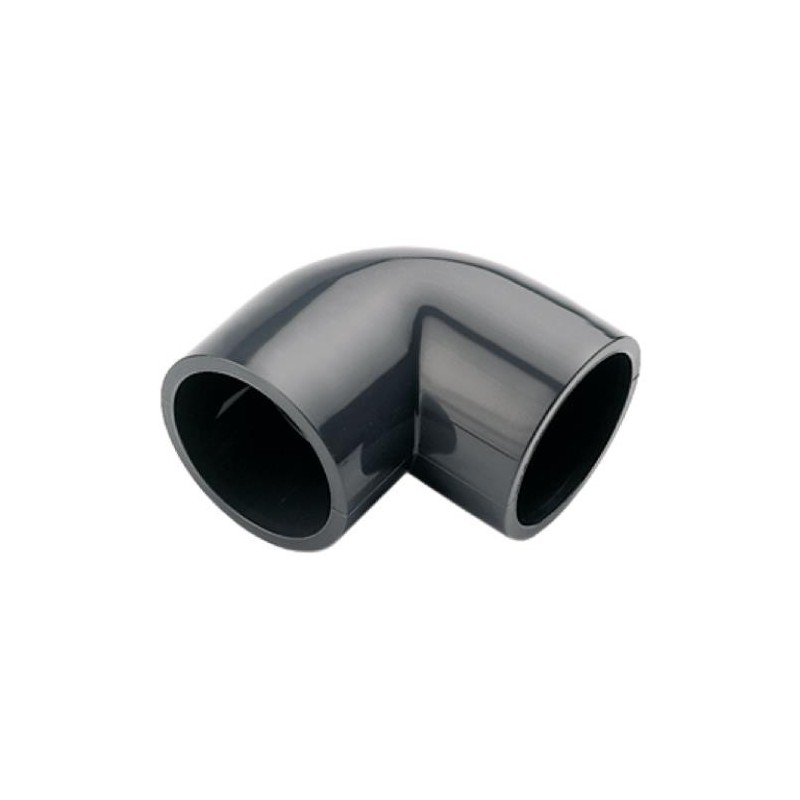 ENLACE CODO 90   HEMBRA PVC PRESION 20 MM