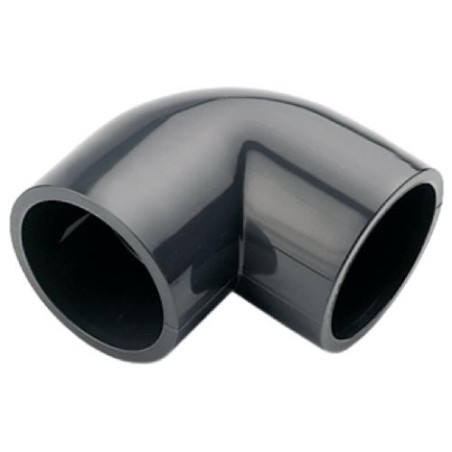 ENLACE CODO 90   HEMBRA PVC PRESION 32 MM