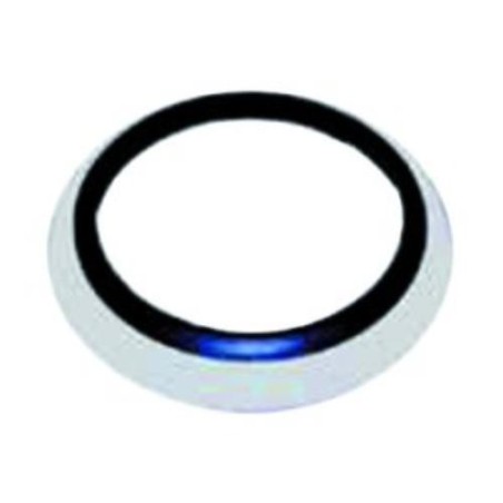 ROSETON EMBELLECEDOR GOMA Ø110MM.BLANCO INT/EXT.