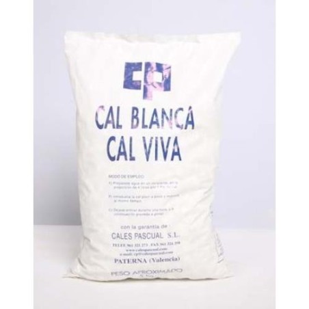CAL VIVA EN PIEDRA SACO 5 KG. 00010