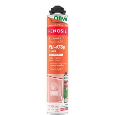 ESPUMA DE POLIURETANO PU-476 PISTOLA AEROSOL 750ML