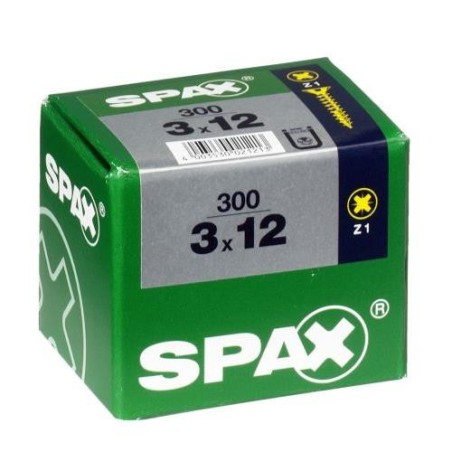TORNILLO SPAX C/PL POZI BRICO. 2.5X16 C/400 UDS