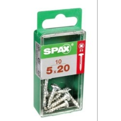 TORNILLO SPAX C/RDA POZI WIROX 5.0X20 C/10 UDS