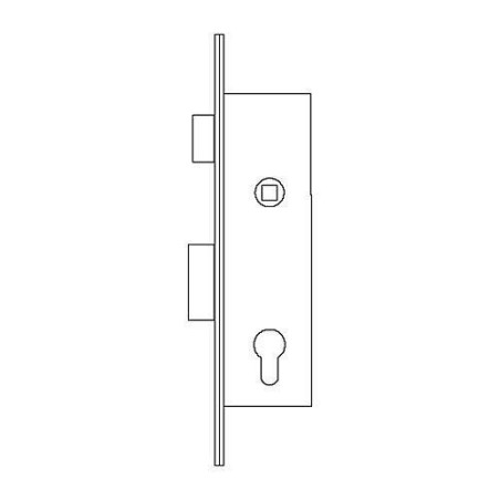 CERRADURA PUERTA METALICA 2200/15/HZ TESA