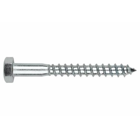 TORNILLO MADERA DIN-571 C/EXAGONAL 8X80 ZN.