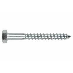 TORNILLO MADERA DIN-571 C/EXAGONAL 8X70 ZN.
