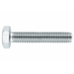 TORNILLO METRICA DIN-933 C/EXAGONAL 8.8 8X30 ZN.