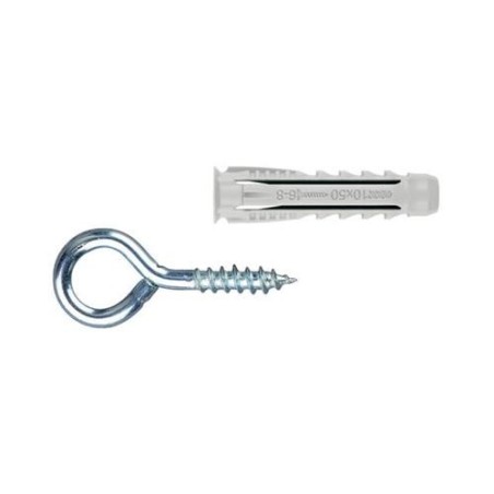 TACO EXPANSIVO 8X40 C/ARGOLLA 21X100 BL BZALHCTS08