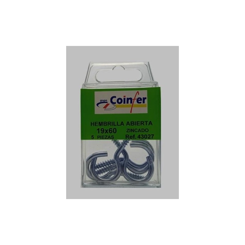 HEMBRILLA ABIERTA 19X60 CINCADO COINFER BLISTER