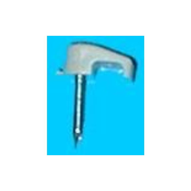 GRAPA PLASTICO 5,4X3,3 BLANCO COINFER BLISTER