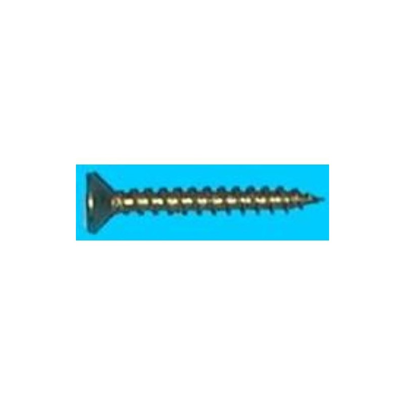 TORNILLO AGLOMERADO C/PL. PZ. 3,5X25 BICRO. BL.