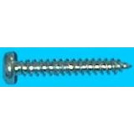 TORNILLO ROSCA CHAPA CABEZA ALOMADA 5,50X25 ZN BL.