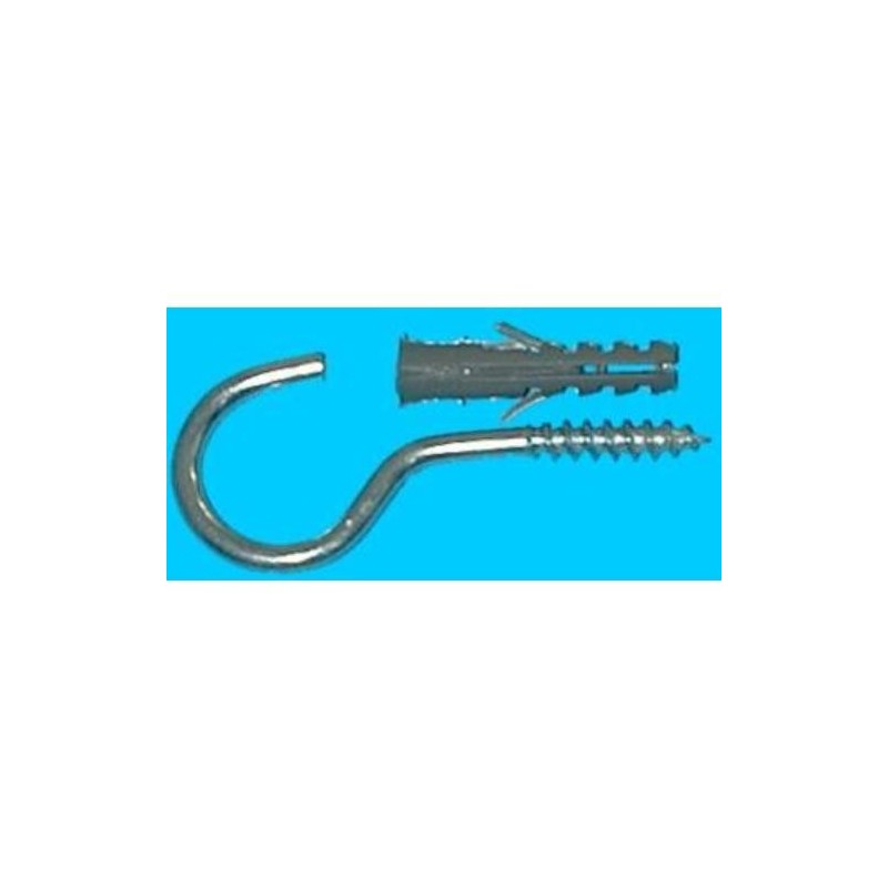 TACO 6 NYLON+ HEMBRILLA ABIERTA 20X70 ZN BLISTER