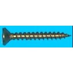 TORNILLO AGLOMERADO C/PL. 3,50X16 BICROMATADO CAJA