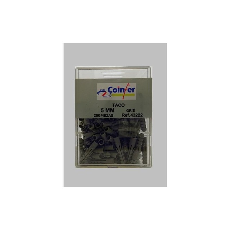 TACO DE 5 NYLON CAJA