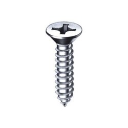 CENT. TORNILLO ROSCA CHAPA DIN-7982 PH. 4.8X32 ZN