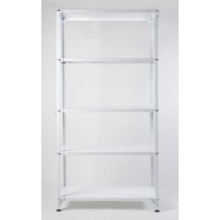 ESTANTERIA BLANCA 200X100X40 MEGA 40