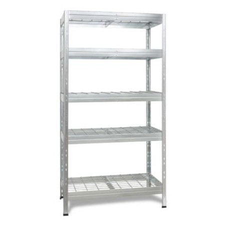 ESTANTERIA METALICA WIRE 180X90X45 GALVANIZADO