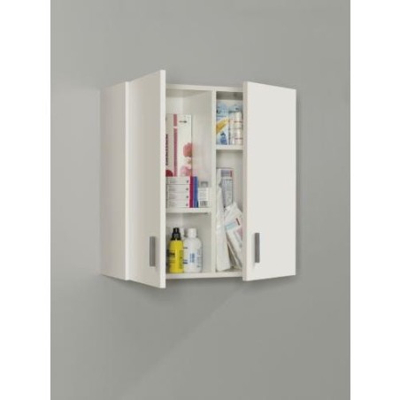 ARMARIO MULTIUSOS COLGAR 2 PUERTAS BLANCO 005148O