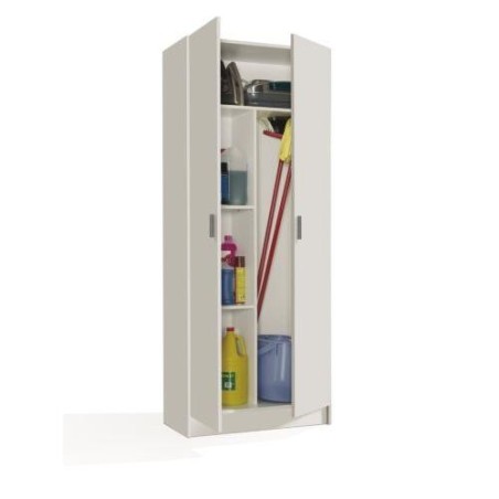 ARMARIO MULTIUSOS 2 PUERTAS BLANCO 180X73X37 7142O