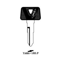 LLAVIN ACERO PLASTICO NEGRO YAMA-18D.P