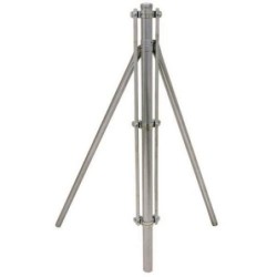 POSTE ESQUINERO CON TENSOR GALVANIZADO 2 M.