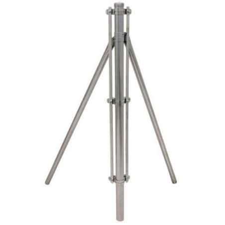 POSTE ESQUINERO CON TENSOR GALVANIZADO 2 M.