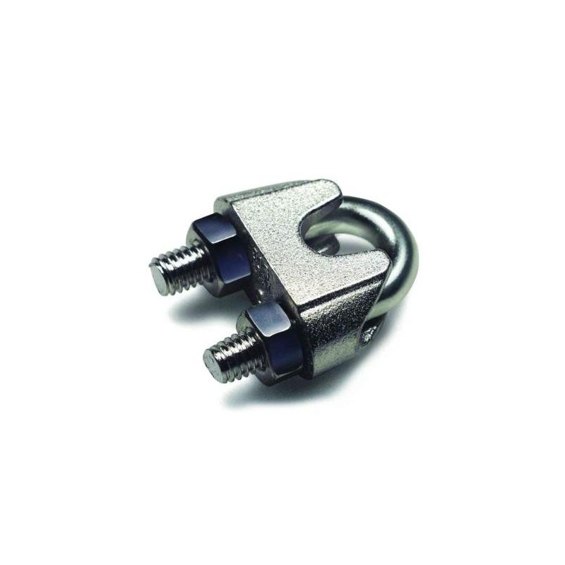 SUJETACABLES DIN 741 GALVANIZADO M 8 2 UDS