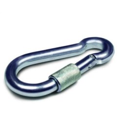 MOSQUETON BOMBERO SEGURO CINCADO M6X60 120 KG 4 U