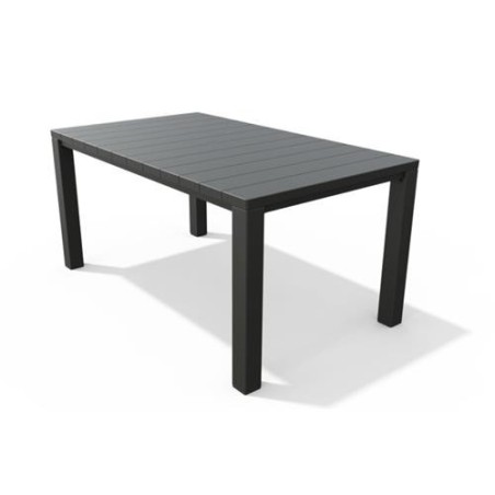 MESA RESINA JULIE 147X90CM GRAFITO 246187
