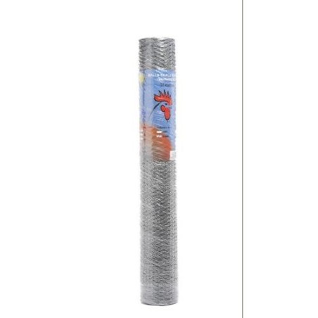 ROLLO TRIPLE TORSION GALVANIZADA N  50 25X1M