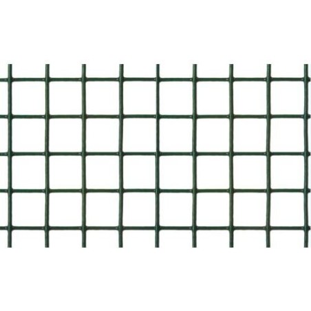 ROLLO MALLA SOLDADA GALVAN.PLAST.VDE. 19X19MM 5X1M