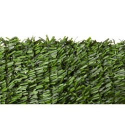 SETO ARTIFICIAL BICOLOR MAXI HOJA ANCHA 2X3M