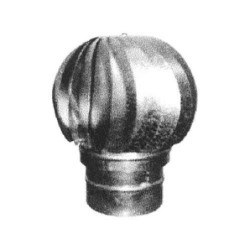 SOMBRERO ASPIRANTE GIRATORIO GALVANIZADO 150 MM.