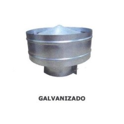 SOMBRERO ANTIRREGOLFANTE GALVANIZADO 300 MM.