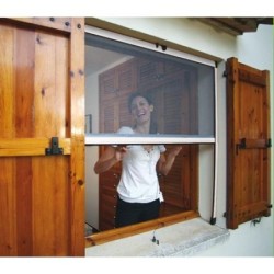 KIT MOSQUITERA ENROLLABLE VERTICAL 160X170 BLANCA