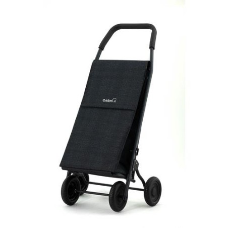 CARRO COMPRA CROSS 4R DENIM NEGRO 45L NO PLEGABLE