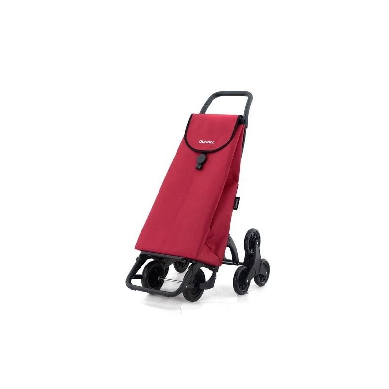 CARRO COMPRA ESCALERAS TRAVEL ROJO 55L G53X3